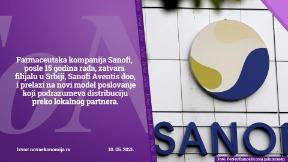 Sanofi zatvara filijalu